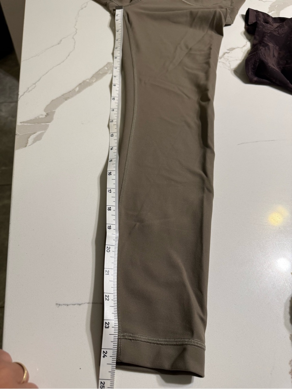 lululemon High-Waist Taupe Leggings - Picture 5 of 5